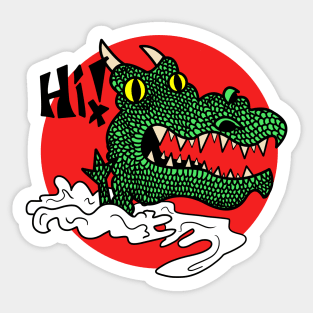 JaKooja the Friendly Dragon (Version 3) Sticker